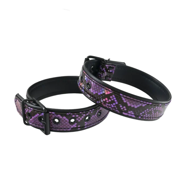 Snakeskin PU Leather Harness