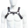 Snakeskin PU Leather Harness