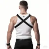 PU Leather Harness - X（4clolor）