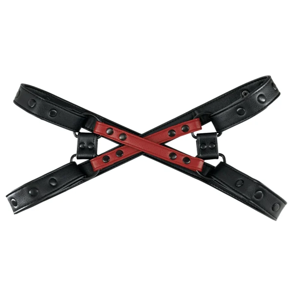 PU Leather Harness - X（4clolor）